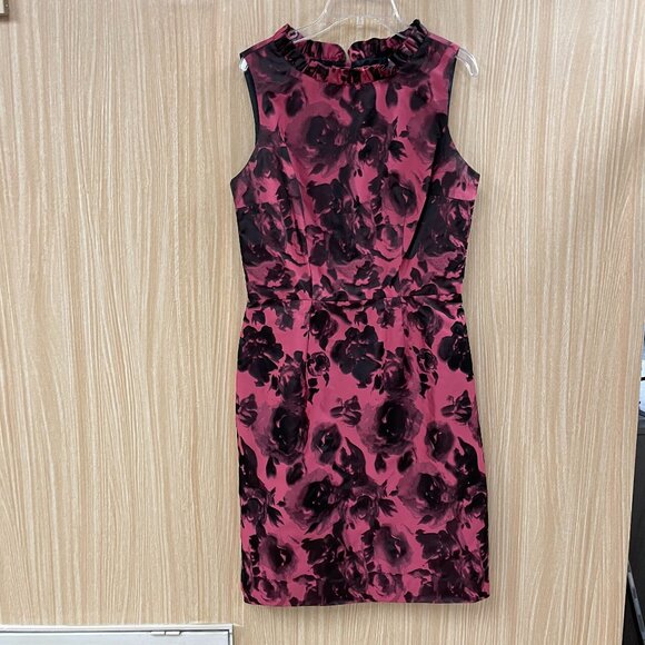 Lotus Grace Pink Print Dress Size 6 - Picture 1 of 4